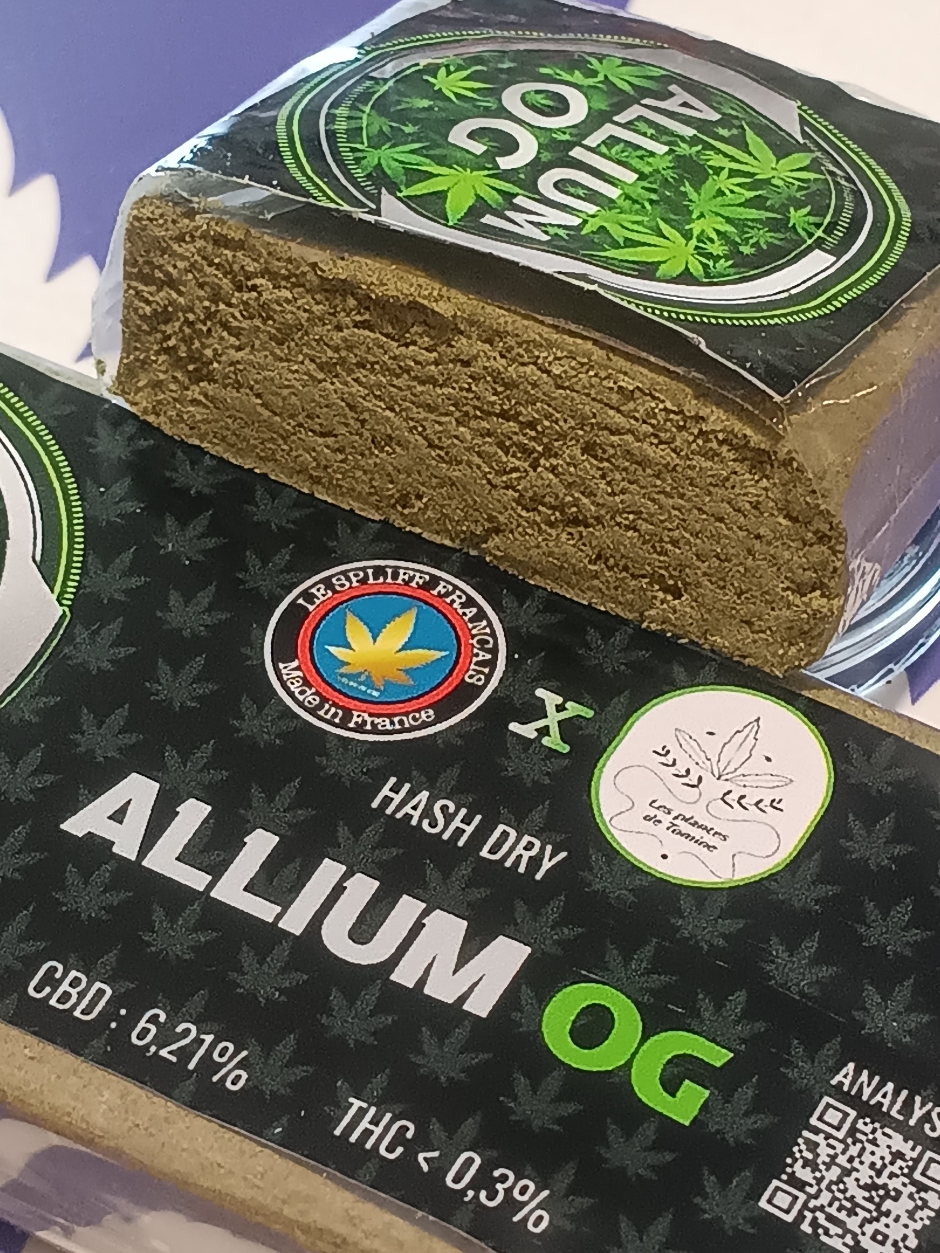 HASH DRY ALLIUM OG 🧬🧪 – le-spliff-francais