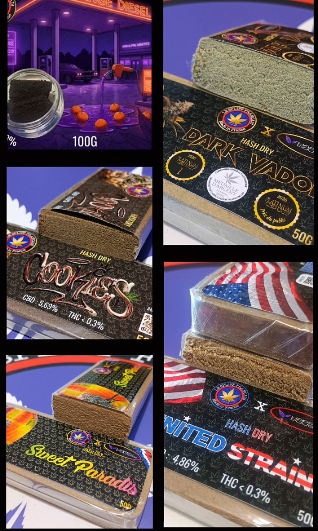 PACK DÉCOUVERTE HASH DRY