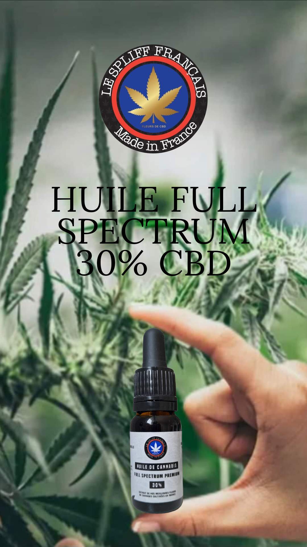 HUILE 30% CBD FULL SPECTRUM